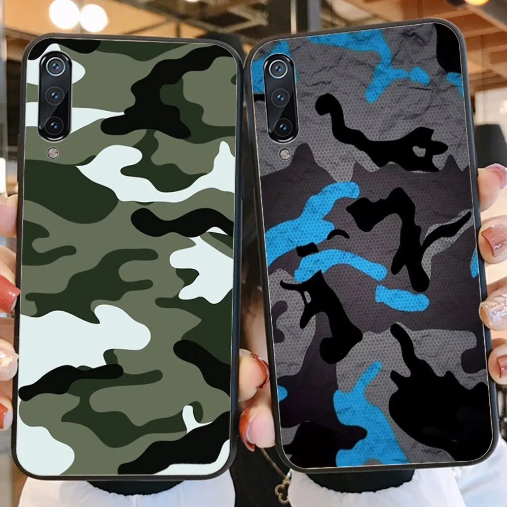 

Camouflage Camo Military Phone Case For Xiaomi Mi 5X 8 9 10 11 12 lite pro 10T PocoX3pro PocoM3 Note 10 pro lite