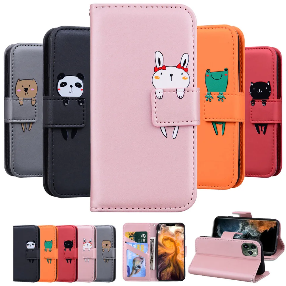 Custodia A Libro Per Xiaomi Redmi Note 9 Pro - Con Porta Tessere E Chiusura Magnetica - Design Panda - 3