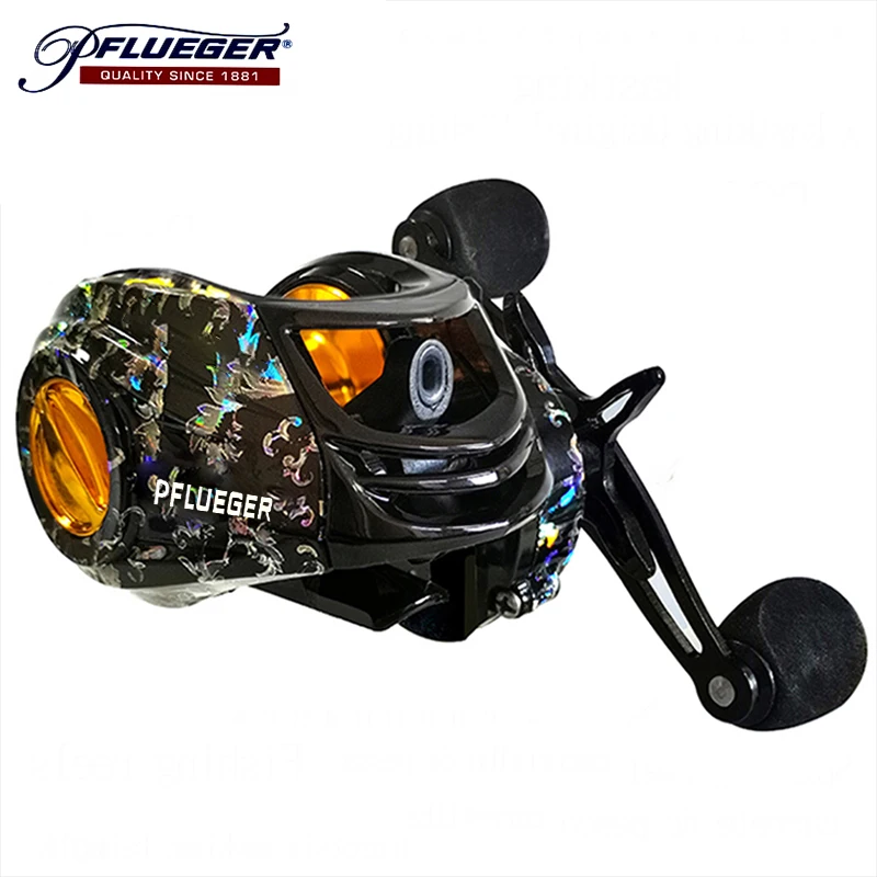 Fishing reel Pflueger 16KG maximum winter fishing resistance long throw seawater