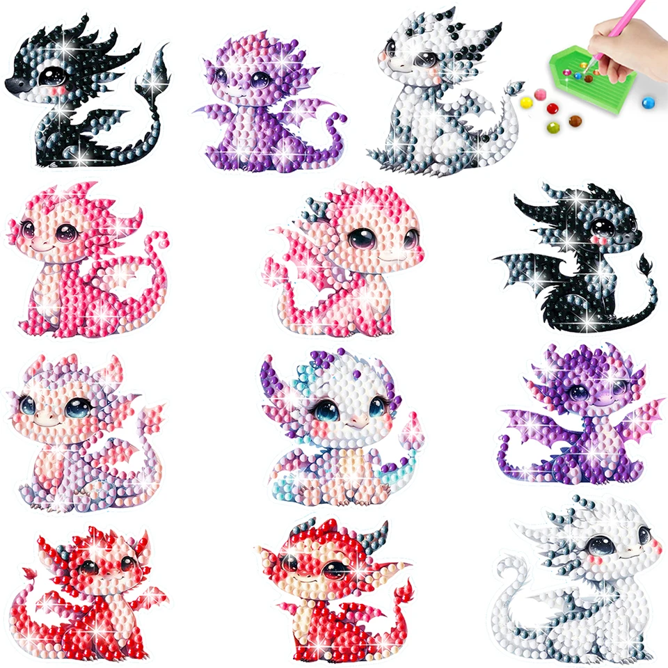 1 pz Mystery Diamond Painting Pen Blind Box-colore casuale, strumenti di ptura diamante e accessori penne in resina per adulti bambini  15