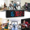Gym Timer 3.5" Large LED Display Wall Clock Gym Interval Workout  Count Down & Up  Stopwatch Digital Timer for Fitness Home 4