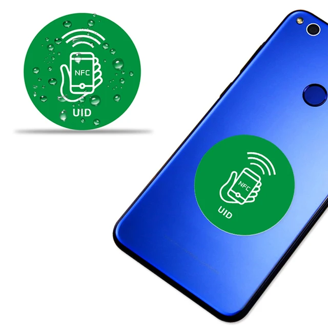 UID Changeable Sticker RFID Tags Block 0 Rewritable 13.56Mhz Anti Metal Interference Stickers Proximity Card For RFID Copier 2