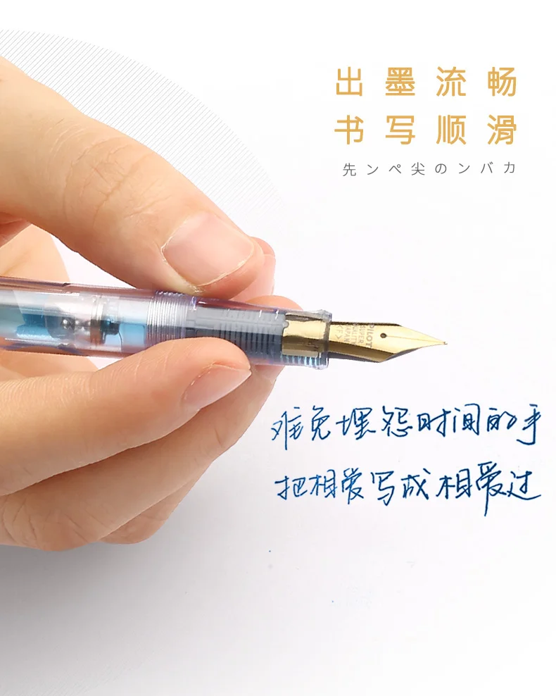 Pilot 78G+ 78G Original-Füllfederhalter, glatte Feder, leichtes Design, klassischer Stil, ideales Geschenk für Schüler, Stift mit mehreren Löchern. – Detail 7