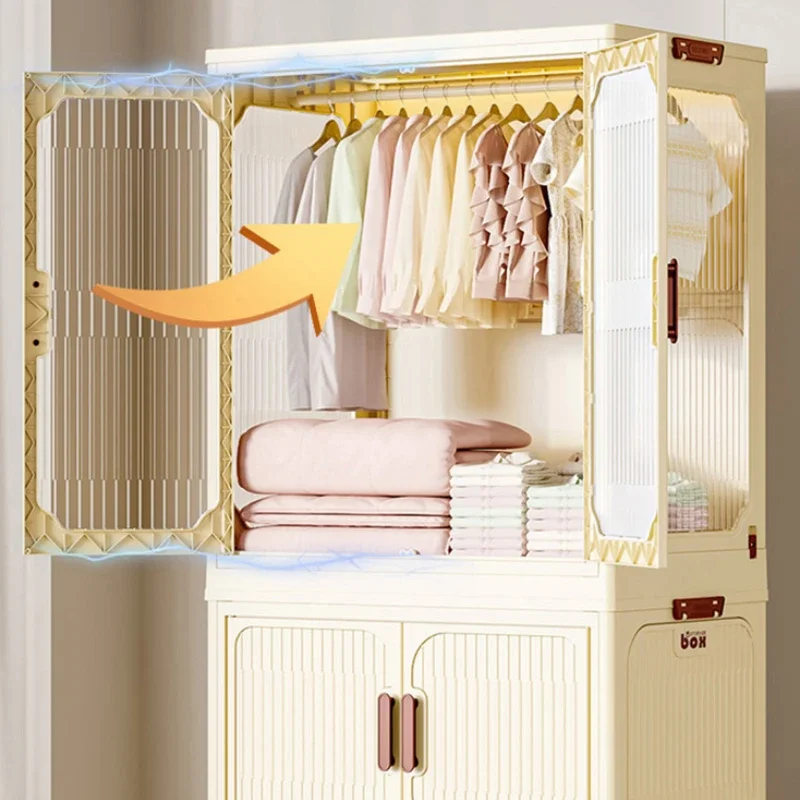 Dress Storage Kids Organizer Child Organize Children's Toys Clothes Cabinet Wardrobe Closet Baby Meuble Pour Enfants Furniture