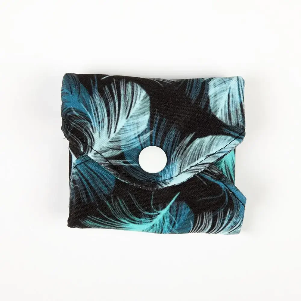 [Sigzagor] 1 Small S Panty Liner Bamboo Charcoal Menstrual Sanitary Mama Cloth Pad Reusable Washable 8in 20cm 26 Prints