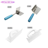 Stainless Steel Outside Corner Knife And Inside Corner Knife Drywall Corner Tool Plastic Sheetrock External Corner Trowel 1