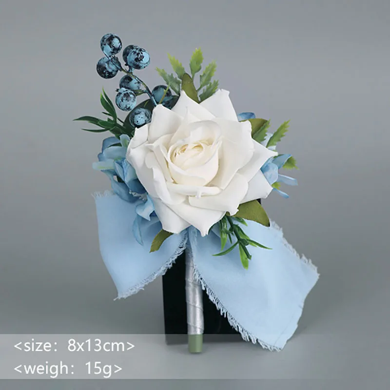 Poignet Corsage Boutonnière Ensemble Décoration De Fête De Mariage