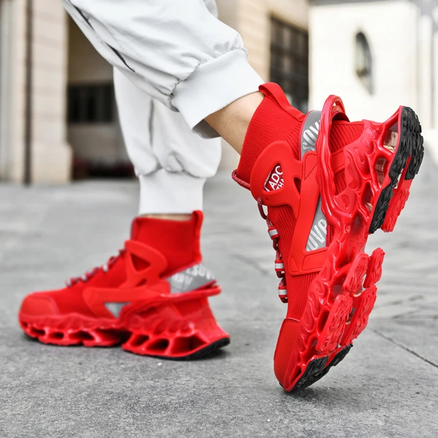 Balenciaga Track Sneakers in Red for Men