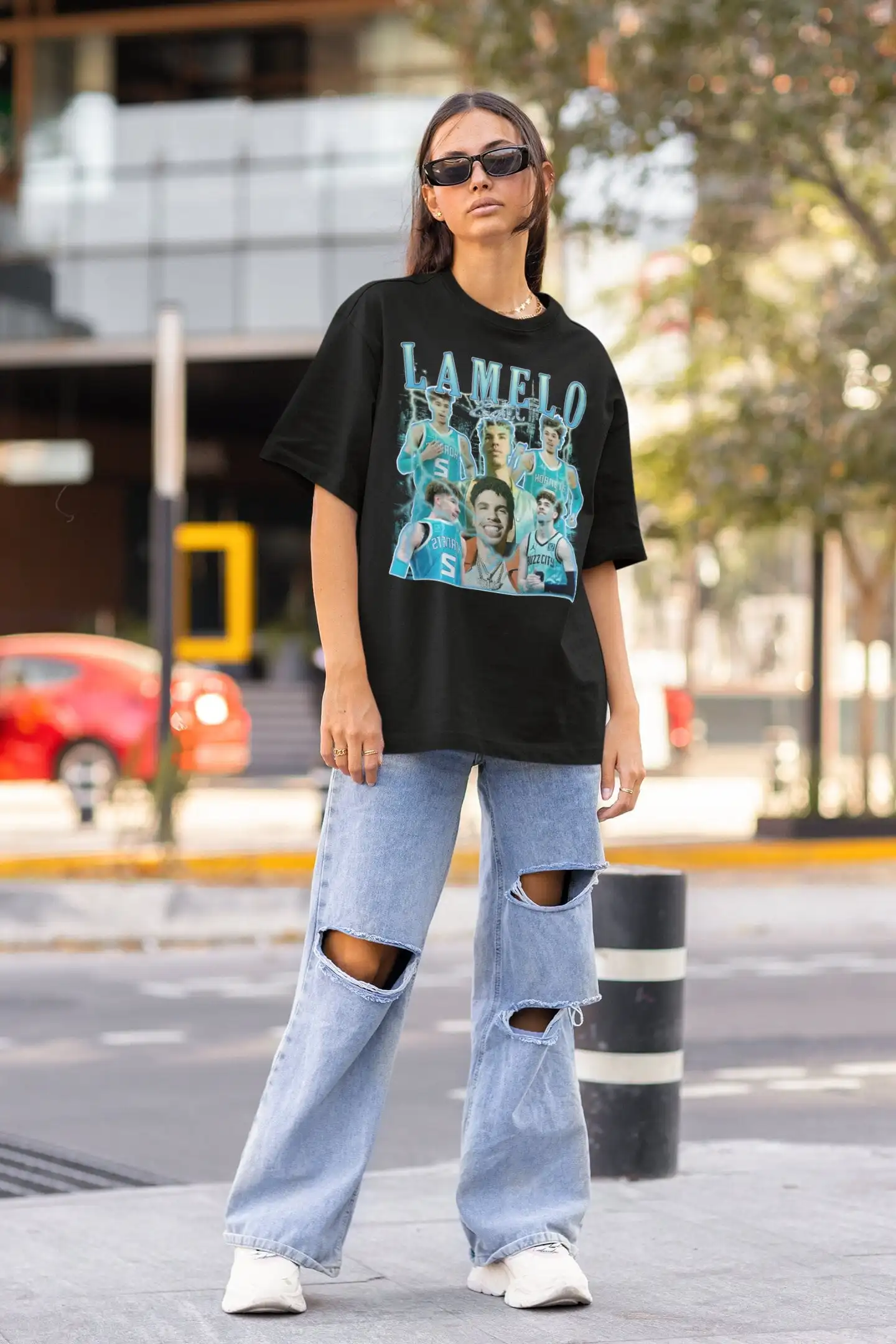 Limited Lamelo Ball Shirt Basket Tee Sports Fan Apparel