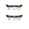 home made tamiya mini 4wd 2mm carbon front 95284 rear 95285 1set HG carbon stay for wide rear Silding damper for 1/ 32 scale car 1