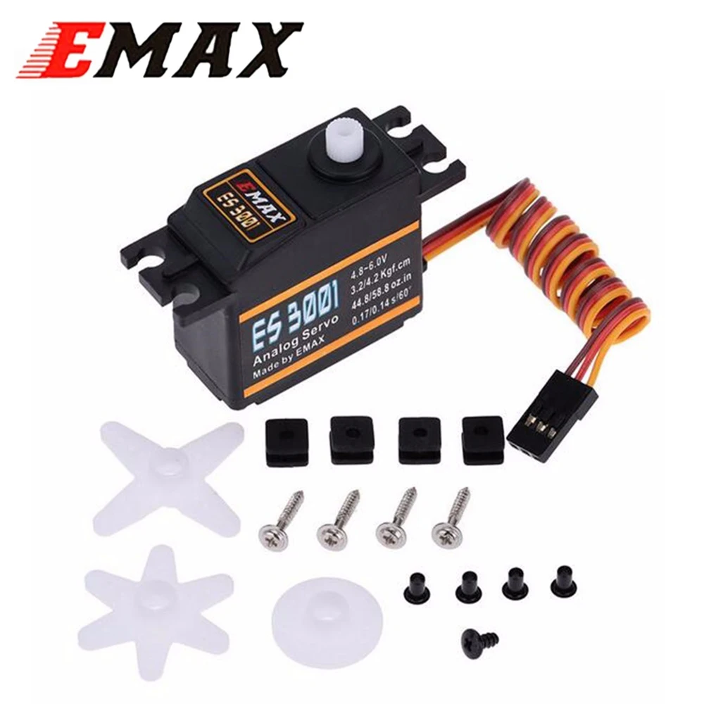 Emax Servo Es3001 Standard 43g Servo Motor For Remote Control Cars Rc