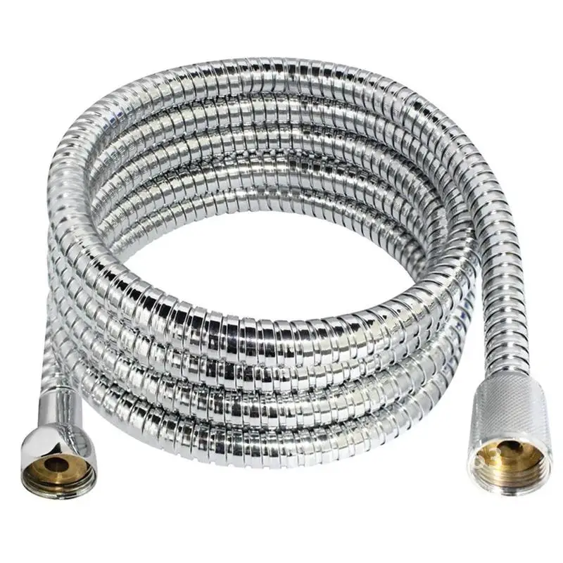 

Flexible General Soft Water Pipe 1.5m or 2m Common Rainfall Shower Hose Chrome Plating Shower Pipe Bathroom Accessories Dropship
