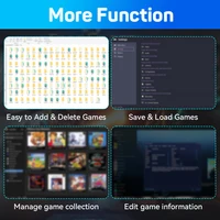 Boîte de lancement de disque dur de jeu Portable de 3 to/Retrobat/Playnite Console de jeu rétro avec plus de 17300 jeux AAA/3D/Retro pour PS4/PS3/PS2/Switch/Wii 6
