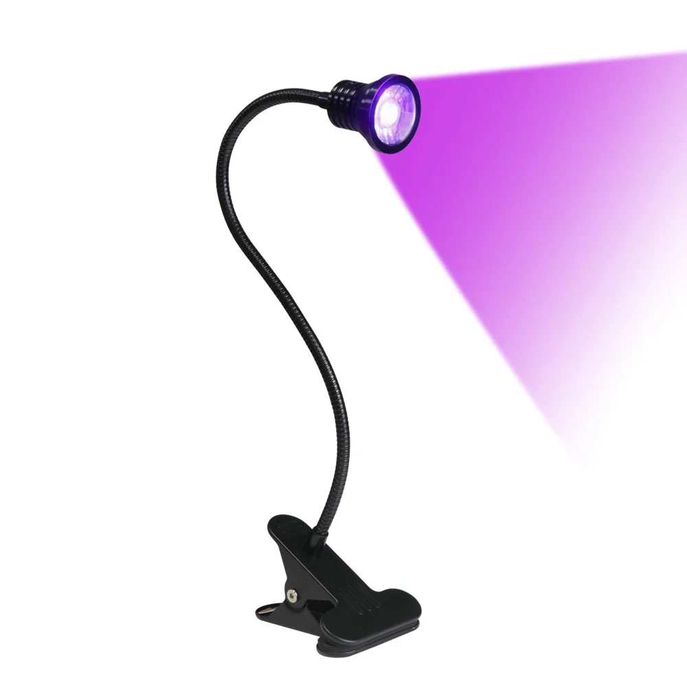 10W Led Ultraviolet Lights Lampe Uv Desk Lamp Mini Uv Gel Curing Light Nail Dryer for Led Diy Nail Art Cash Medical Detector