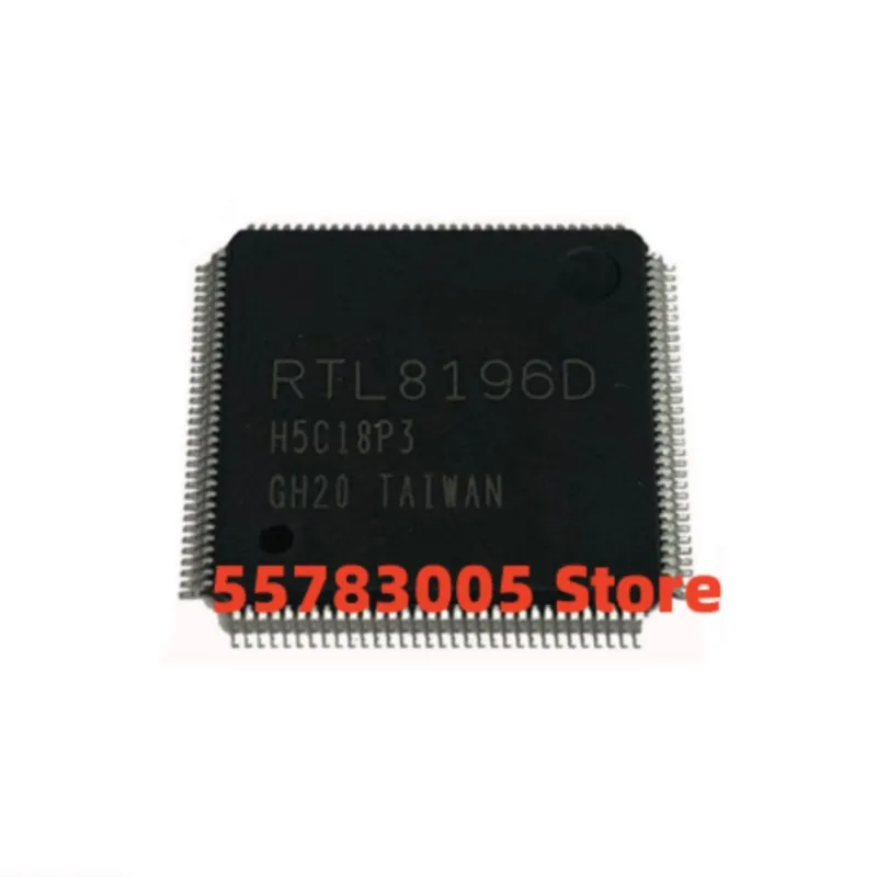 

10-100PCS New RTL8196D-CG Silk screen RTL8196D QFP100 Wireless router chip IC