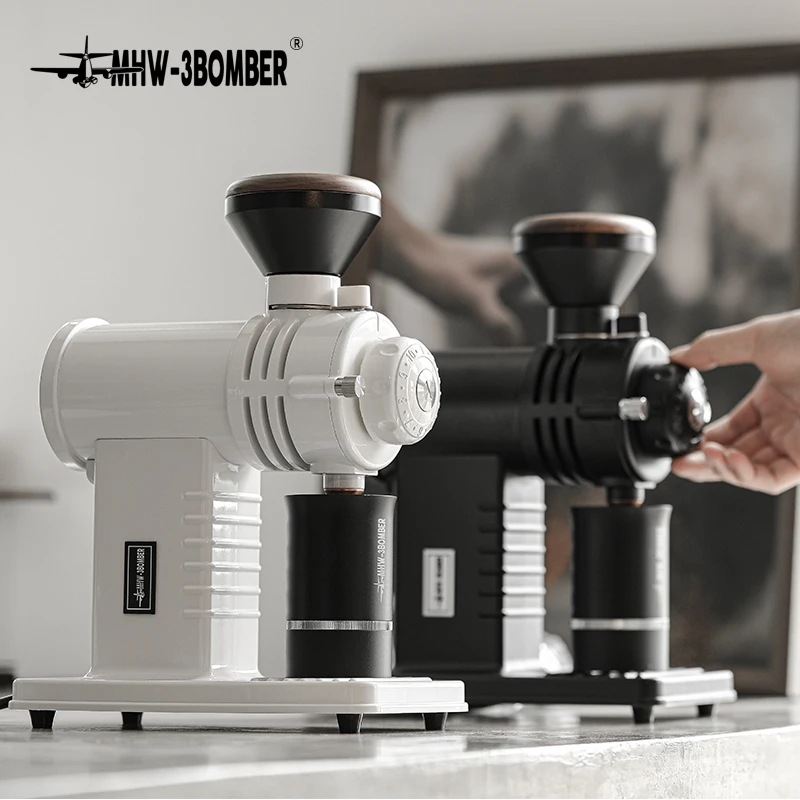 MHW3BOMBER Adjustable Electric Coffee Grinder 78mm Blades with