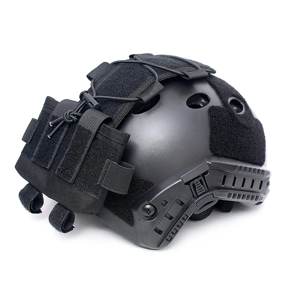 MK2 Tactical Helmet Battery Pouch Fast Helmet Battery Case Hunting Accessories Camo Military Airsoft Helmet Counterweight Pack