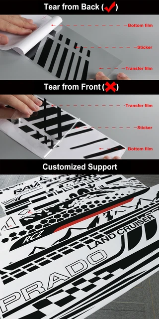 OGAUY Auto-Seiten-Aufkleber Für Renault Dacia Duster Tuning 2pcs Car  Styling Side Stripes Sticker DIY Auto Vinyl Film Sport Graphics Decals Car  Accessories : : Auto & Motorrad