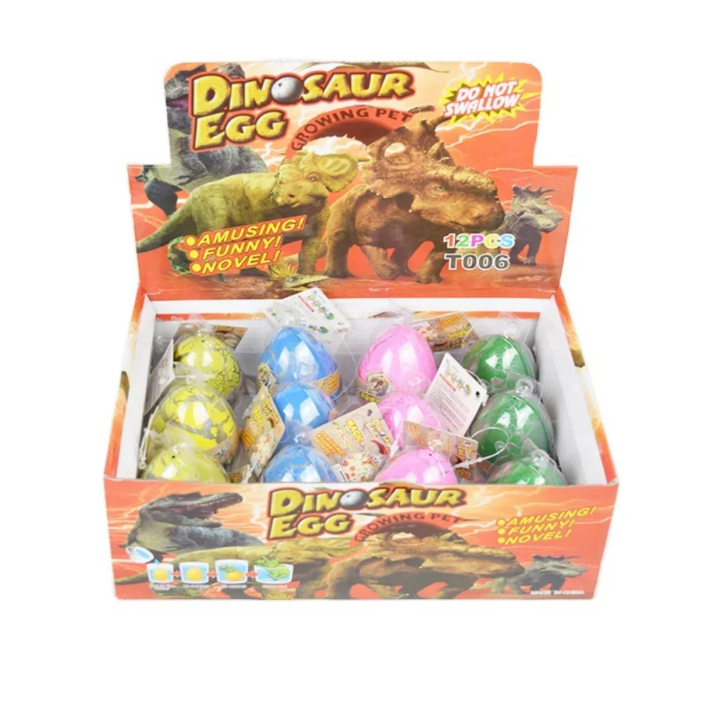 Magic Dinosaur Egg Hatching Add Water Grow  Animal Breeding Process Kids Christmas Gifts Educational Teach Baby Funny Toys 5