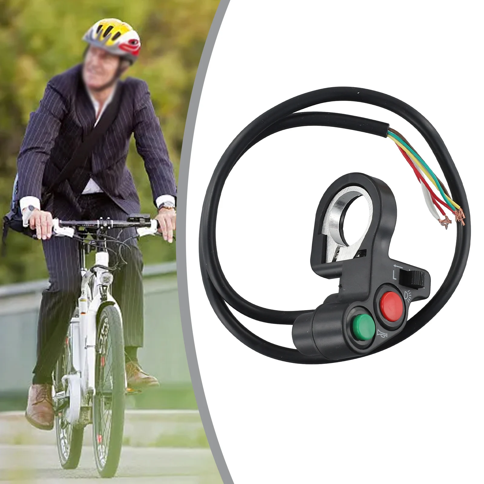 

Highly Functioning 22MM Universal Electric Scooter and Motorcycle Handlebar Switch ON OFF Button Ideal Upgrade