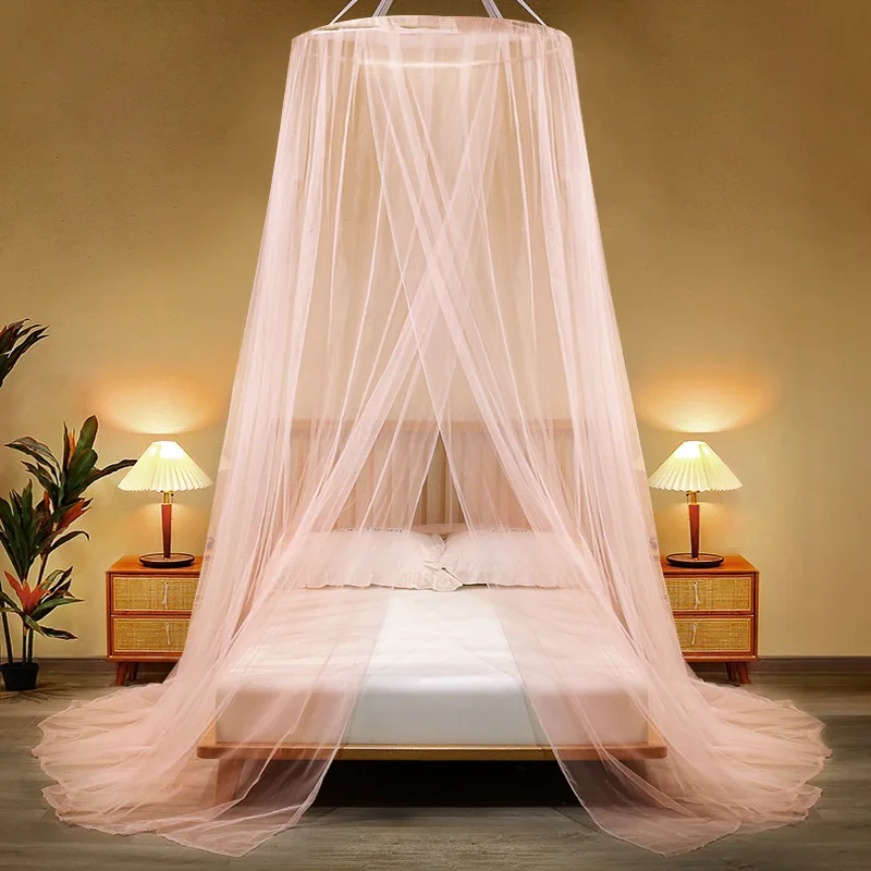 Klamboe Bed Luifel Op Het Bed Baldachin Camping Klamboe Muggenspray Tent  Insect Gordijn Bed Tent|Klamboe| - AliExpress