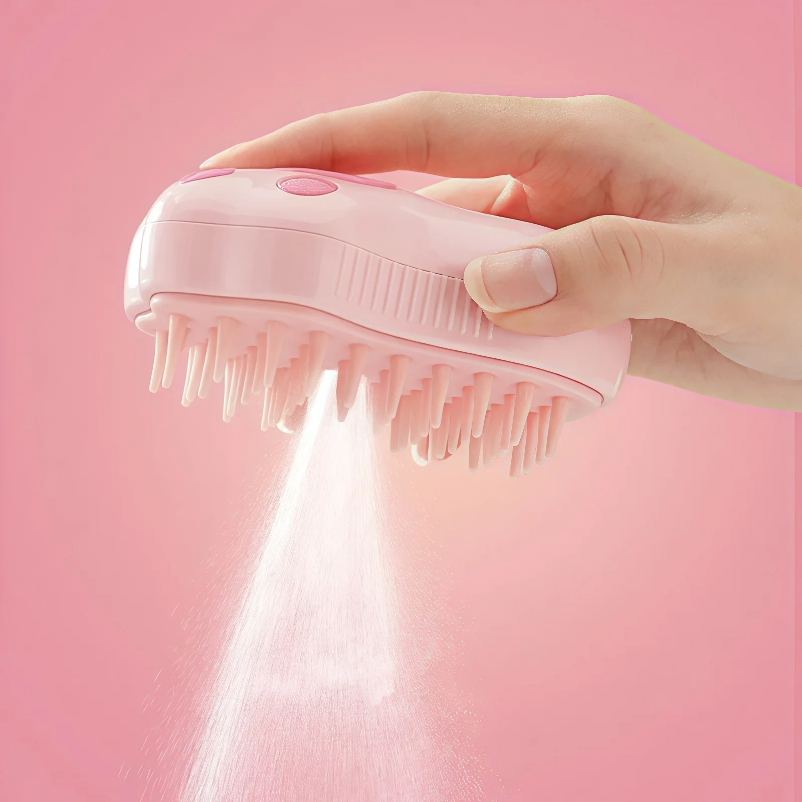3 in 1 Cat Dog Steamy Brush Steam Brush Electric Sprayer for Massage Pet Grooming Tool Shedding Electric Sprays Massage Combs 4