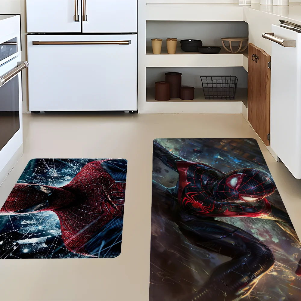 Super Spider Kitchen Mat Nordic Style Bedroom Living Room Doormat Home Balcony Anti-Slip Welcome Rug 3