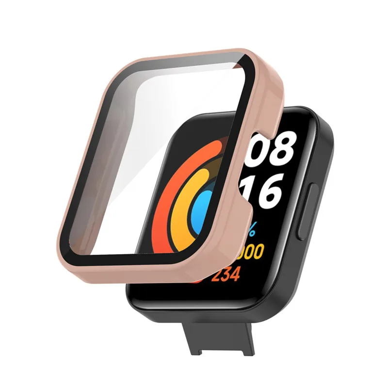 Protective Case +Glass For Redmi Watch 2 Lite Full Cover Screen Protector Shockproof Case For Redmi Watch2 Lite Bumper Shell 
