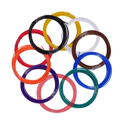 Filament pour impression 3D, 1.75 MM, 50M, recharges, matériaux Non toxiques, respectueux de l'environnement, 2022 In 