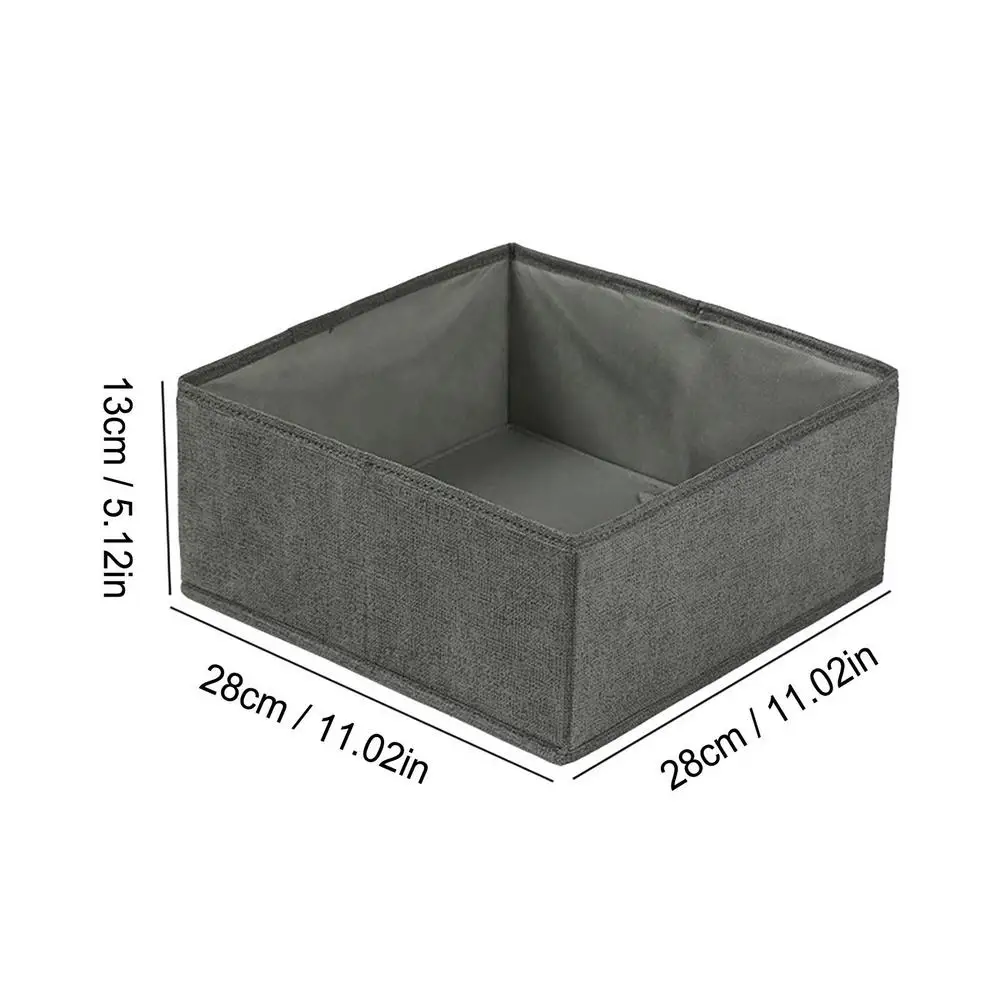 Foldable Clothes Organizer Removable Storage Bag Closet Non-Woven Organizer Lingerie Divider For Panty Stocking TightsBraStorage 6