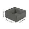 Foldable Clothes Organizer Removable Storage Bag Closet Non-Woven Organizer Lingerie Divider For Panty Stocking TightsBraStorage 6