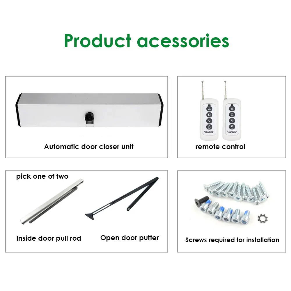 Swing Door OpenerAutomatic System for Home Office Market Swing Door Opener 90 De