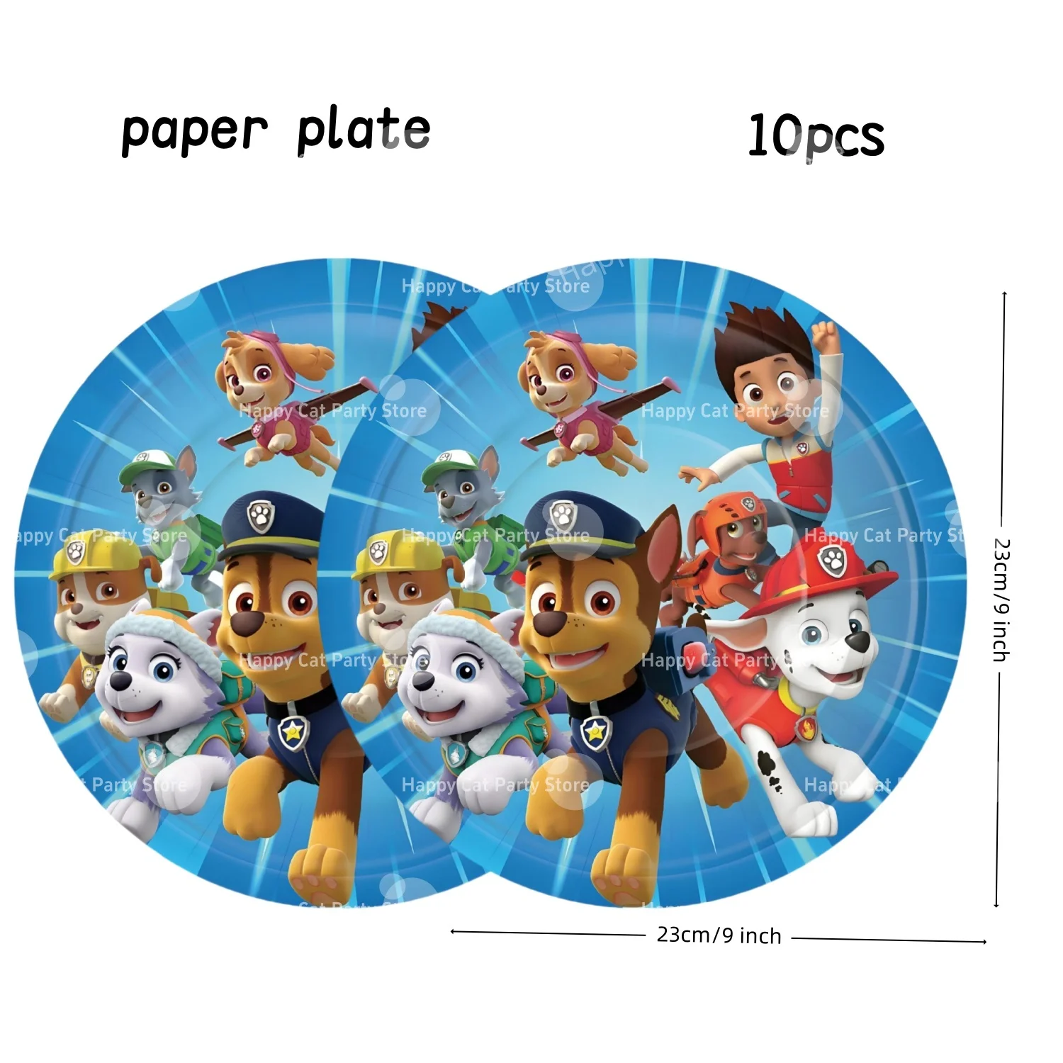 Geburtstag Party Dekor Paw Patrol Geburtstag Einweg Tasse Tischdecke Teller Serviette Baby Dusche Paw Patrol 4. Geburtstag Party Gefälligkeiten – Detail 6