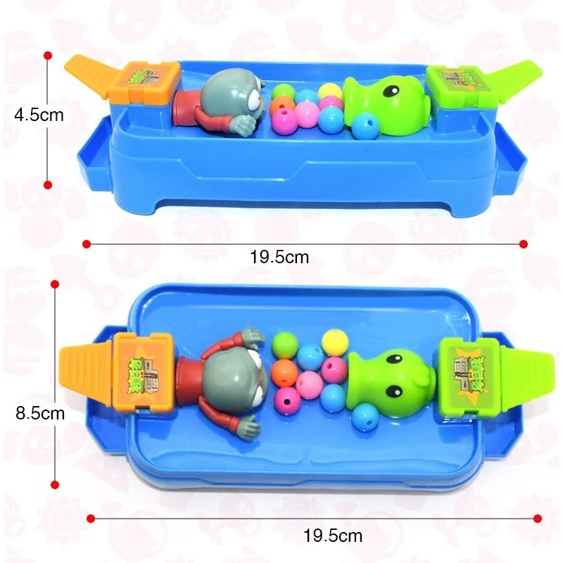 Interactive Children's Christmas Gift: Double Pea Shooter Fun with Zombies