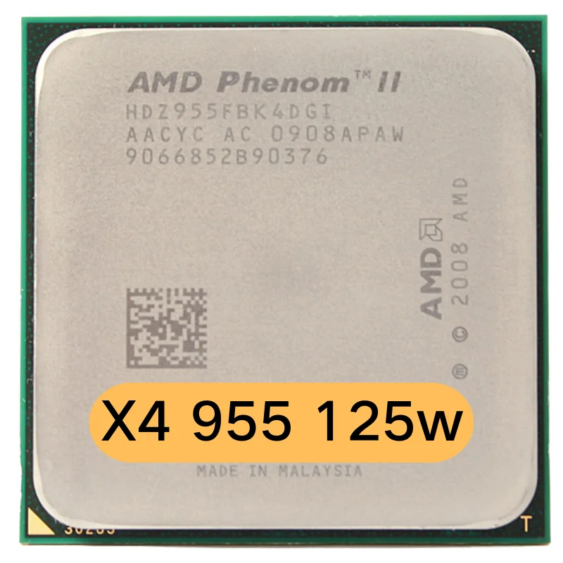 AMD Phenom II X4 955 3,2 GHz 125w Quad Core CPU procesador ...