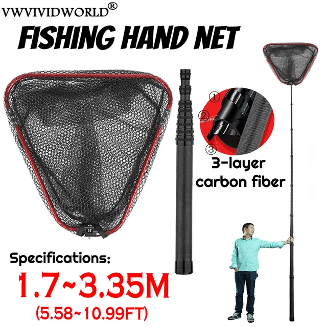Carbon Copy Telescoping Fish Landing Net 1