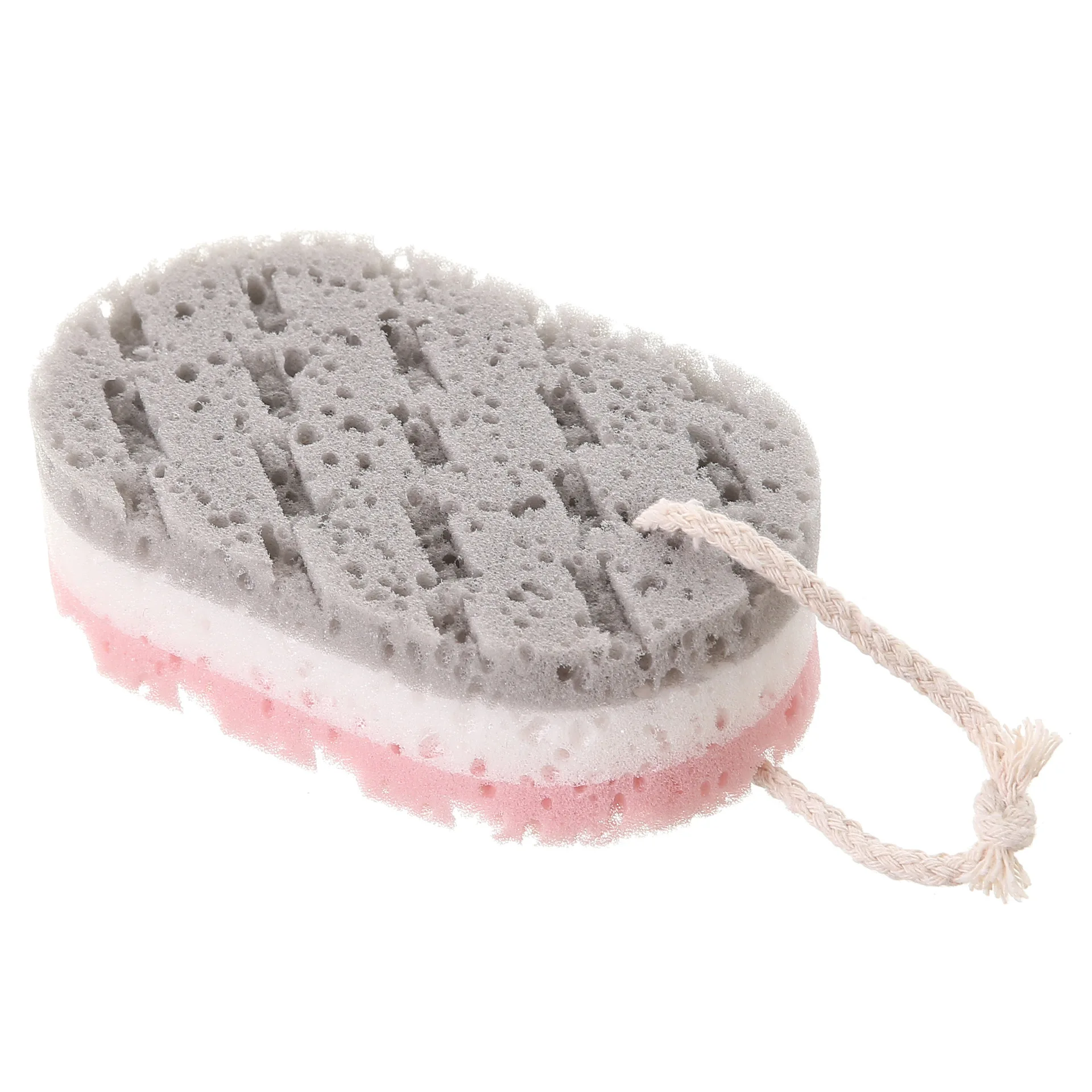 Sponge Bath Brush Shower Rub for Whole Body Deep Cleaning Washcloth Exfoliation Massage Brush Scrubber Bathroom Accessories