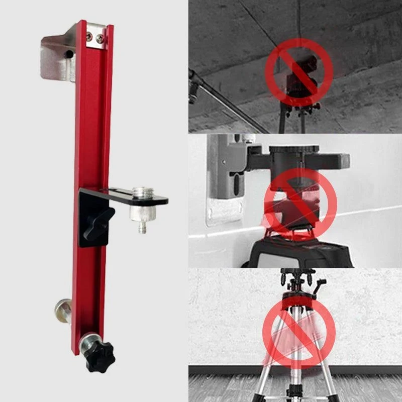 Universal Laser Level Wall Mount Bracket Adjustable Multi-functional Laser Bracket For Rotating laser Leveling Support laser level laser level bracket