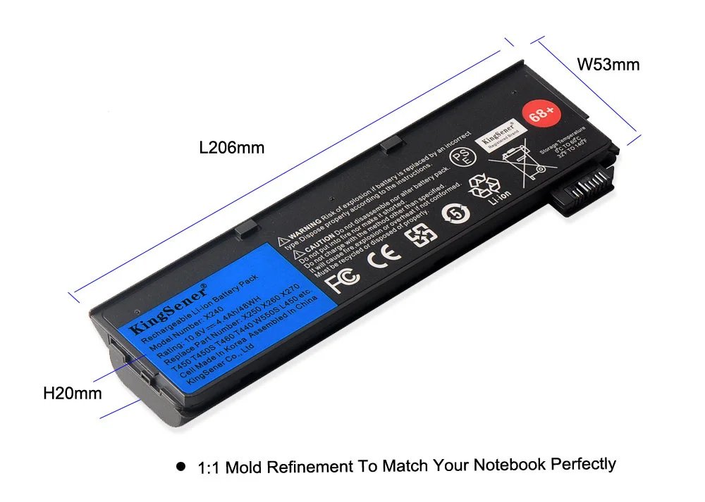 X260, X240, X240S, X250, T450, T470P, T440S,