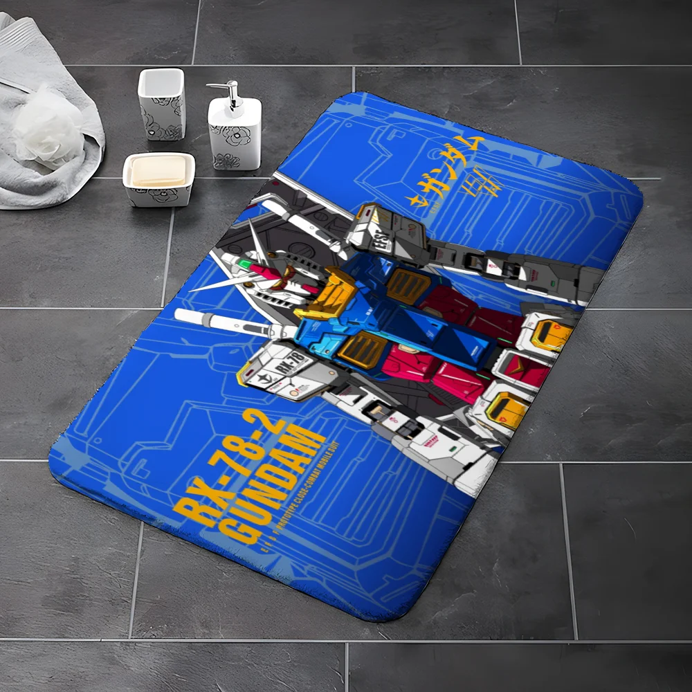 GUNDAMS Rug for Bed Room Decoration Items Doormat Entrance to Home Accsessories Floor Mat for Kitchen Carpet Things to the House 2