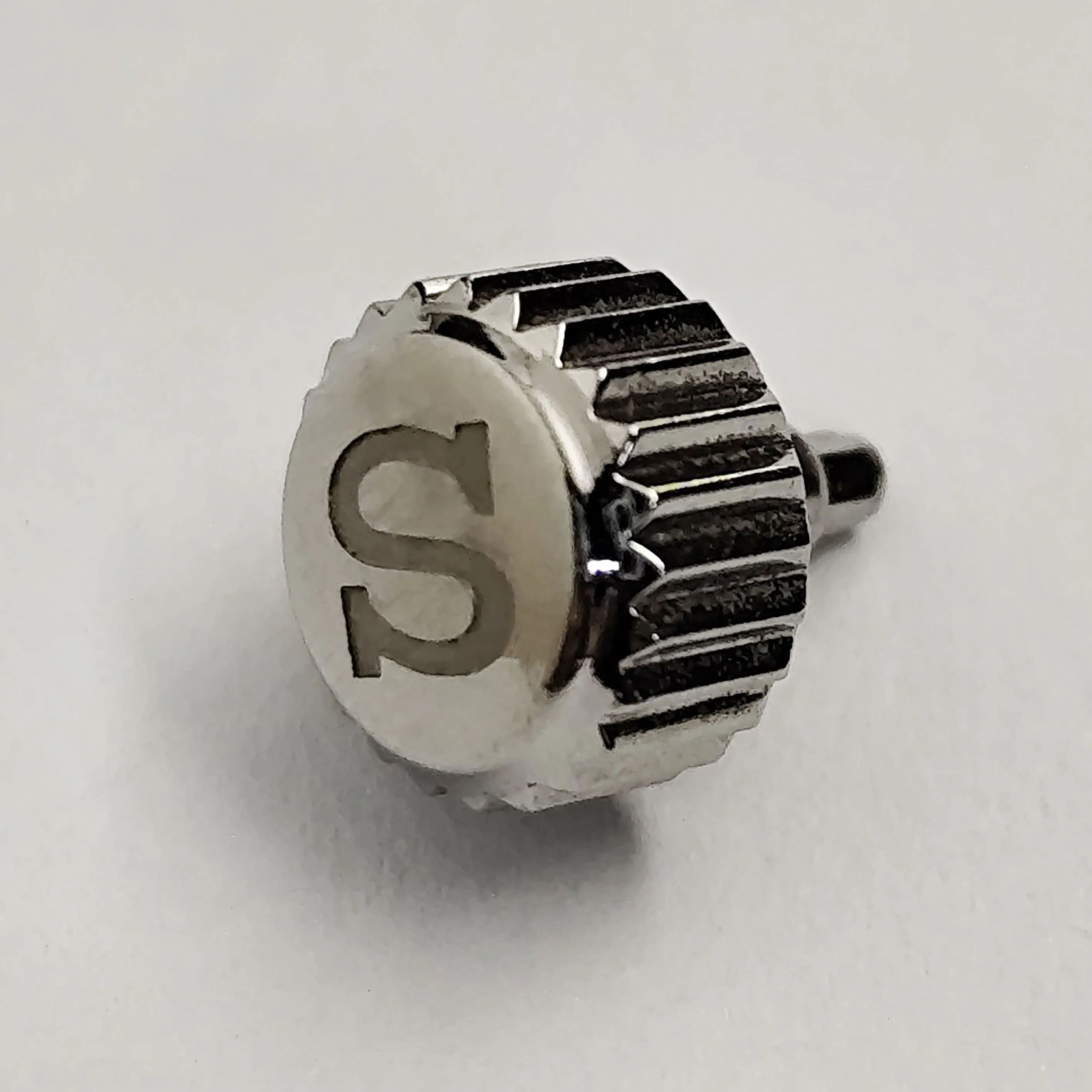Engraved S Submarine Watch Crown Replacement