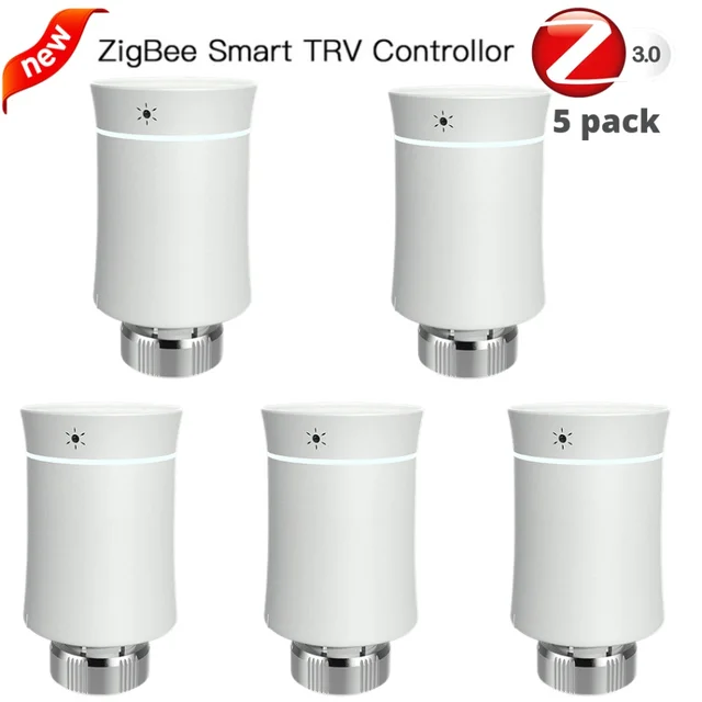 5PCS White Valve