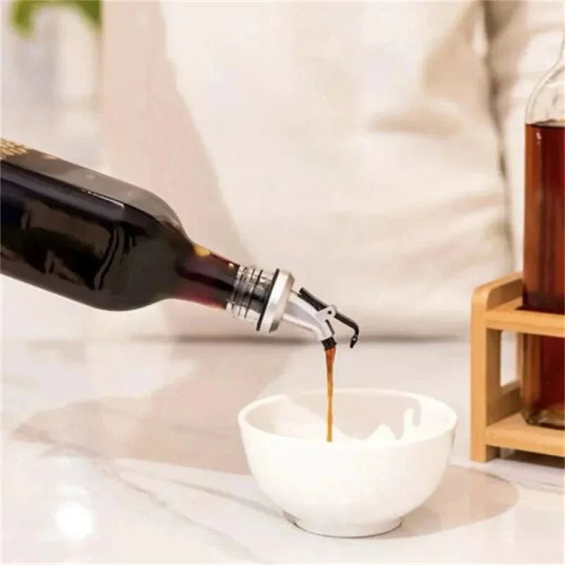 Oil Bottle 150ML/250ML/500ML Oil Pot Plastic Leak-proof Kitchen Seasoning Soy Sauce Vinegar Bottle Transparent Olive Oil Bottle