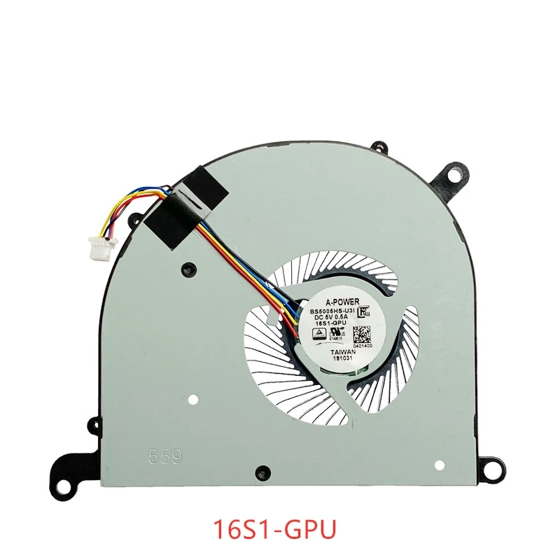 New laptop CPU Cooler Notebook PC for Msi Modern PS63 8RC 8M MS-16S1 16S3 16S2 BS5005HS-U3J/U3I cooling fan