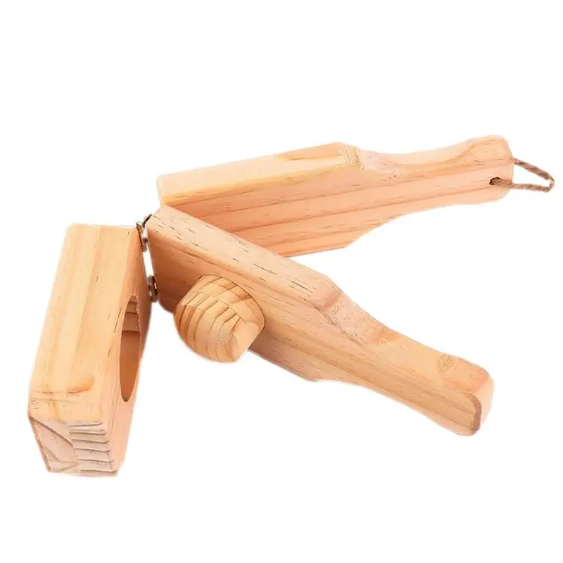 

Wooden Banana Smasher Manual Lemon Squeezer 2-in-1 Design Handheld Banana Smasher Press Banana Meatball Maker Easy To Clean