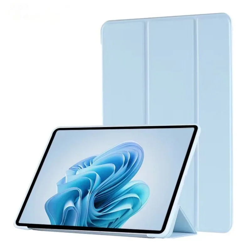 Elegant PU Leather Stand Cover for 11.5-inch Tablets - Soft Silicone Back