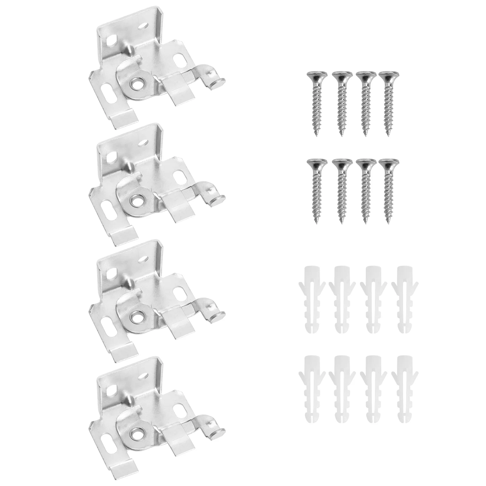 

Curtain Track Accessories Mini Blind Brackets Brace Home Mounting Drapes Autumn