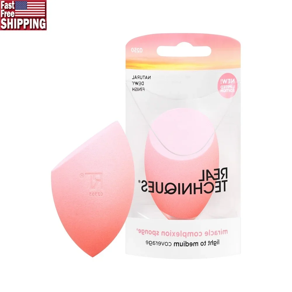 Miracle Complexion Sponge Makeup Blender Foundation Concealer Blush Creams Lightweight Latex Free