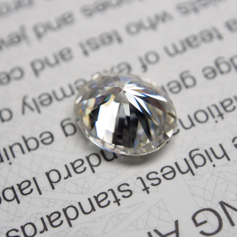 DJMAX 0.1-30ct Rare Oval Cut Moissanite Loose Stone D Color Lab Grown Super White Certified Ellipse Oval Moissanite Diamond