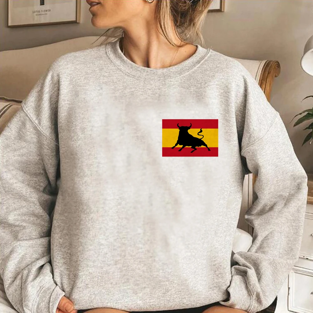 

Spanish Bull hoodies women graphic y2k aesthetic streetwear Korean style clothes women harajuku Hood